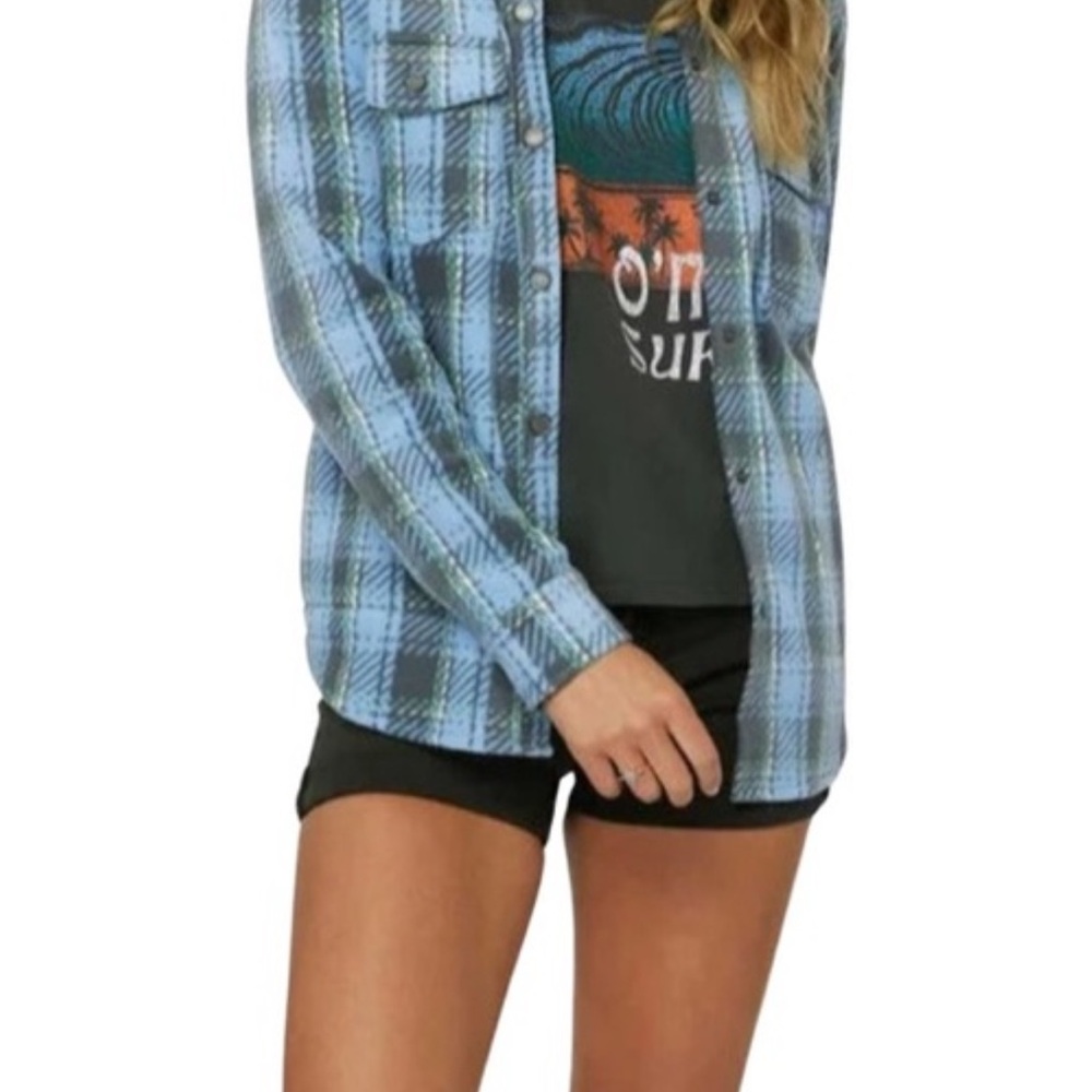 NWOT; O’Neill Fleece Shirt Jacket